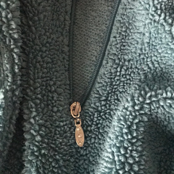 Lens blue sweater petite small size - Picture 3 of 4